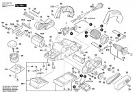 Bosch 0 601 59A 7A2 GHO 40-82 C Portable Planer 230 V / GB Spare Parts GHO40-82C